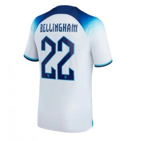 England Jude Bellingham #22 Hemmakläder VM 2022 Kortärmad